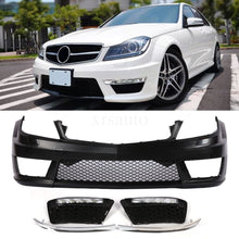 Load image into Gallery viewer, Forged LA AMG Style Front Bumper kit W/DRL W/o PDC For Mercedes C-Class W204 C250 C300