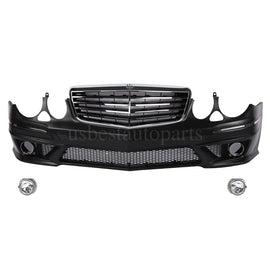 Forged LA Amg Style Front Bumper Kit W/Grill W/Fog lights for Mercedes Benz E-Class 03-09