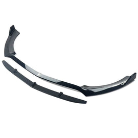 Forged LA AMG STYLE FRONT SPLITTER LIP BLACK FOR MERCEDES CLA C118 W118 X118 CLA 45 2019+