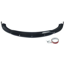 Forged LA Barbus Style Gloss Black Front Bumper Add-on Lip For 16-19 BENZ W213 AMG E-Class