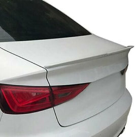Forged LA Bigger Rear Trunk Lip Spoiler Tuner Style For Audi A3 Quattro 2015-2020