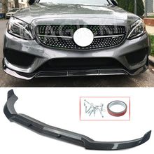 Load image into Gallery viewer, Forged LA Brabus Style For Benz W205 C205 A205 C43 AMG Line Front Bumper Spoiler Splitter