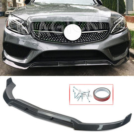 Forged LA Brabus Style For Benz W205 C205 A205 C43 AMG Line Front Bumper Spoiler Splitter