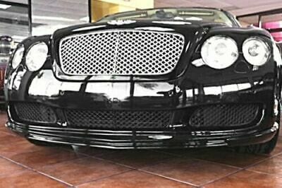 Forged LA Bumper Lip Unpainted Wald Style Fiberglass Front For Bentley Continental 07-09