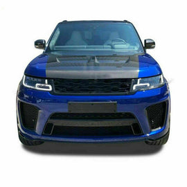 Forged LA Carbon Fiber Front Bonnet Hood Engine Cover For Land Rover Range Rover Sport 18+