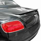 Carbon Fiber Lip Spoiler Linea Tesoro Style For Bentley Continental 12-15