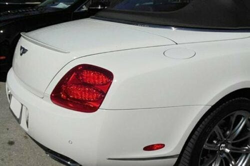 Forged LA Carbon Fiber Small Rear Lip Spoiler Euro Style For Bentley Continental 07-11