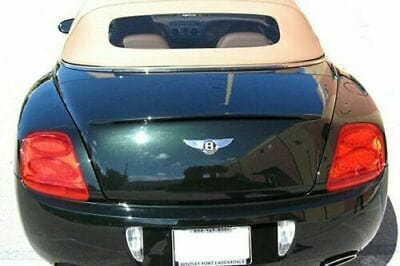 Forged LA Carbon Fiber Small Rear Lip Spoiler Euro Style For Bentley Continental 07-11