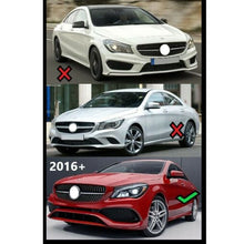 Load image into Gallery viewer, Forged LA Carbon Look Front Bumper Lip Splitter For 2016-2019 Mercedes Benz C117 X117 W117