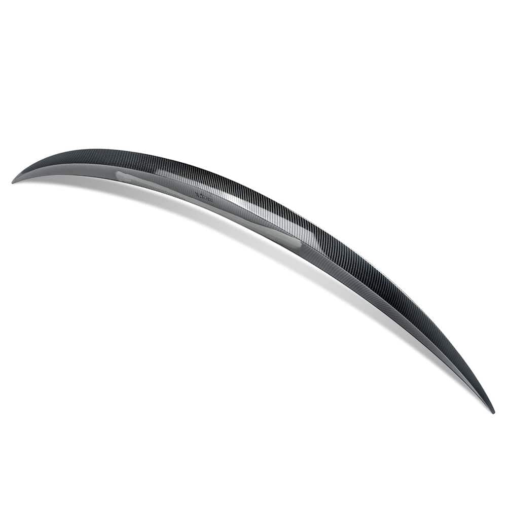 Forged LA Carbon Look Trunk Lid Spoiler Wing For 2015-2020 Benz W205 C-Class AMG 4Dr Sedan