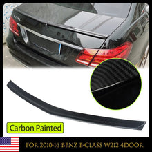 Load image into Gallery viewer, Forged LA CARBON PAINTED For MERCEDES BENZ W212 E SEDAN TRUNK SPOILER WING 2010-16
