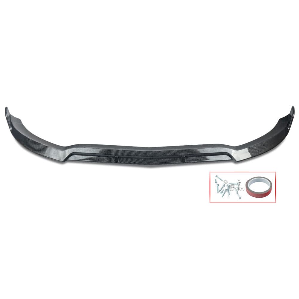 Forged LA CARBON PAINTED FOR MERCEDES C CLASS W205 C205 BRABUS STYLE SPLITTER LIP 15-18