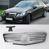 Chrome Front Grille Grill for Mercedes Benz E-Class W212 E350 63AMG 2010-2013
