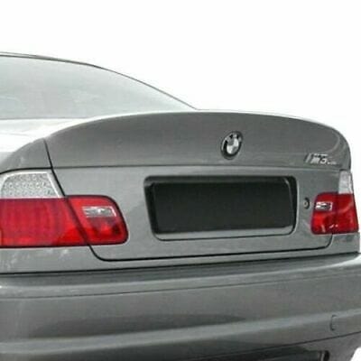 Forged LA Fiberglass Big Rear Ducktail Lip Spoiler CSL Style For BMW 330Ci 01-05