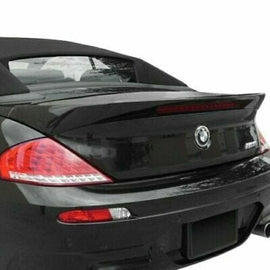 Forged LA Fiberglass Big Rear Lip Spoiler Unpainted ACS Style For BMW 650Ci 11