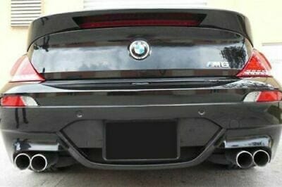Forged LA Fiberglass Big Rear Lip Spoiler Unpainted ACS Style For BMW 650Ci 11