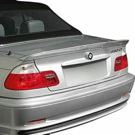 Forged LA Fiberglass Flush Mount Rear Spoiler Unpainted Tuner Style For BMW 330Ci 01-06