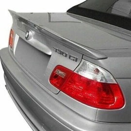Forged LA Fiberglass Flush Mount Rear Spoiler Unpainted Tuner Style For BMW 330Ci 01-06