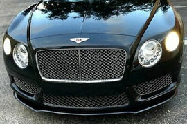 Forged LA Fiberglass Front Bumper Lip Spoiler Luxe-GT Style For Bentley Continental 12-15