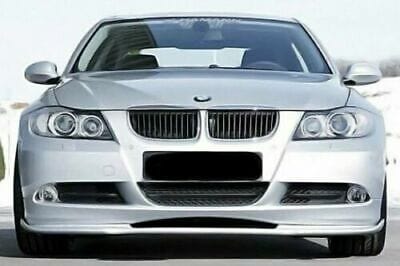 Forged LA Fiberglass Front Bumper Lip Spoiler Unpainted H Style For BMW M3 05-08