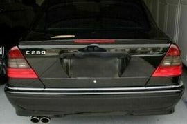 Forged LA Fiberglass Lip Spoiler with Light Schaetz Style For Mercedes-Benz C43 AMG 99-00