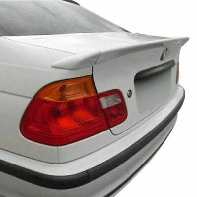 Forged LA Fiberglass Medium Rear Lip Spoiler Unpainted ACS Style For BMW 330Ci 01-05