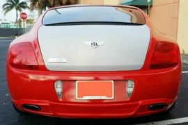 Forged LA Fiberglass Rear Bumper Skirt Unpainted Wald Style For Bentley Continental 05-09