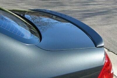 Forged LA Fiberglass Rear Lip Spoiler Lorinser Style For Mercedes-Benz E550 07-09