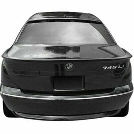 Forged LA Fiberglass Rear Lip Spoiler Unpainted ALPINA Style For BMW 760Li 03-05