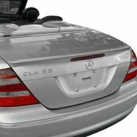 Forged LA Fiberglass Rear Lip Spoiler Unpainted AMG Style For Mercedes-Benz CLK550 07-09