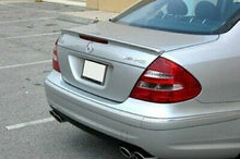 Load image into Gallery viewer, Forged LA Fiberglass Rear Lip Spoiler Unpainted AMG Style For Mercedes-Benz E550 07-09