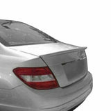 Fiberglass Rear Lip Spoiler Unpainted Euro Style For Mercedes-Benz C300 08-14