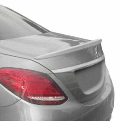 Forged LA Fiberglass Rear Lip Spoiler Unpainted Factory Style For Mercedes-Benz C30014-21