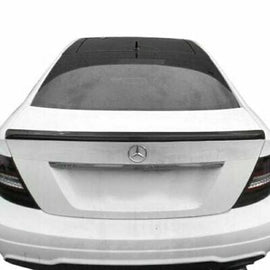 Forged LA Fiberglass Rear Lip Spoiler Unpainted Factory Style For Mercedes-Benz C35012-15