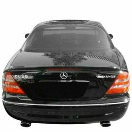 Forged LA Fiberglass Rear Lip Spoiler Unpainted L-Style For Mercedes-Benz CL550 07