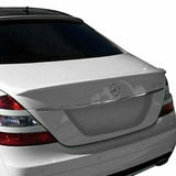 Fiberglass Rear Lip Spoiler Unpainted L-Style For Mercedes-Benz S350 11-12