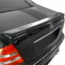 Forged LA Fiberglass Rear Lip Spoiler Unpainted L-Style For Mercedes-Benz S430 99-06