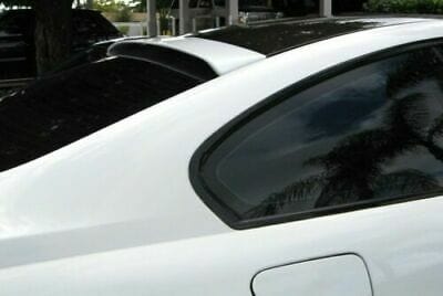 Forged LA Fiberglass Rear Roofline Spoiler Unpainted H-Style For BMW 650i 06-10