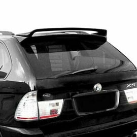 Forged LA Fiberglass Rear Roofline Spoiler Unpainted Sport Line Style For BMW X5 00-06