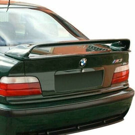 Forged LA Fiberglass Rear Wing Unpainted H-Style For BMW 318i 92-98 B36S-W1-UNPAINTED