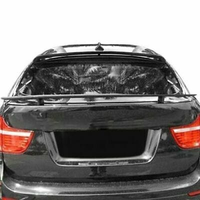 Forged LA Fiberglass Rear Wing Unpainted H-Style For BMW X6 2008-2013 BX6-W1-UNPAINTED