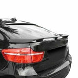 Fiberglass Rear Wing Unpainted H-Style For BMW X6 2008-2013 BX6-W2-UNPAINTED