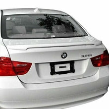 Load image into Gallery viewer, Forged LA Fiberglass Rear Wing Unpainted M-Tech Style For BMW 335d 09-11 Unpainted
