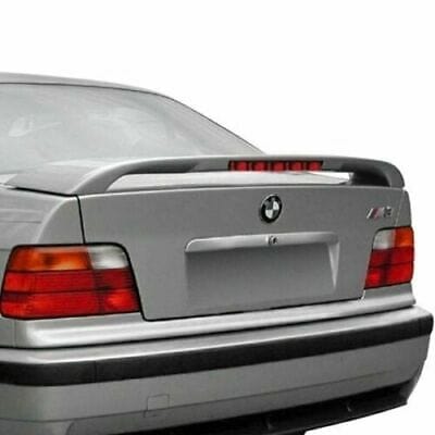 Forged LA Fiberglass Rear Wing w Light Unpainted M3 Style For BMW 318i 92-98