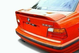 Forged LA Fiberglass Rear Wing w Light Unpainted M3 Style For BMW 318i 92-98