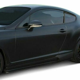 Forged LA Fiberglass Side Side Skirt Set Linea Tesoro Style For Bentley Continental 05-09