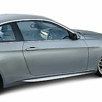 Forged LA Fiberglass Side Skirts Unpainted Hamann Style For BMW 328i 07-13
