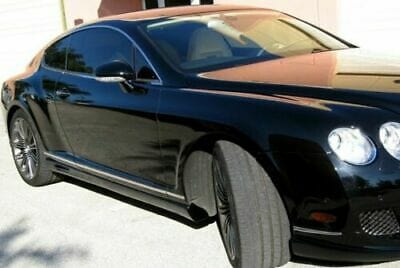 Forged LA Fiberglass Side Skirts Unpainted Sport Line Style For Bentley Continental 08-10