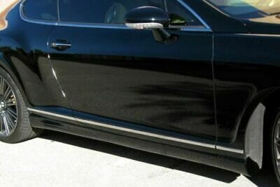 Forged LA Fiberglass Side Skirts Unpainted Sport Line Style For Bentley Continental 08-10