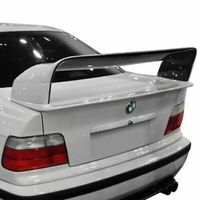 Forged LA Fiberglass Tall Rear Wing Unpainted LTW Style For BMW 318i 92-98